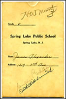 Report card.
