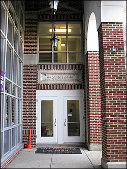 Original girls entrance.